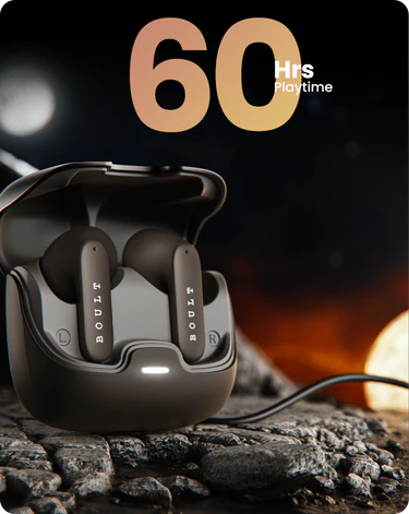 The Boult Audio Z40 earbuds playtime